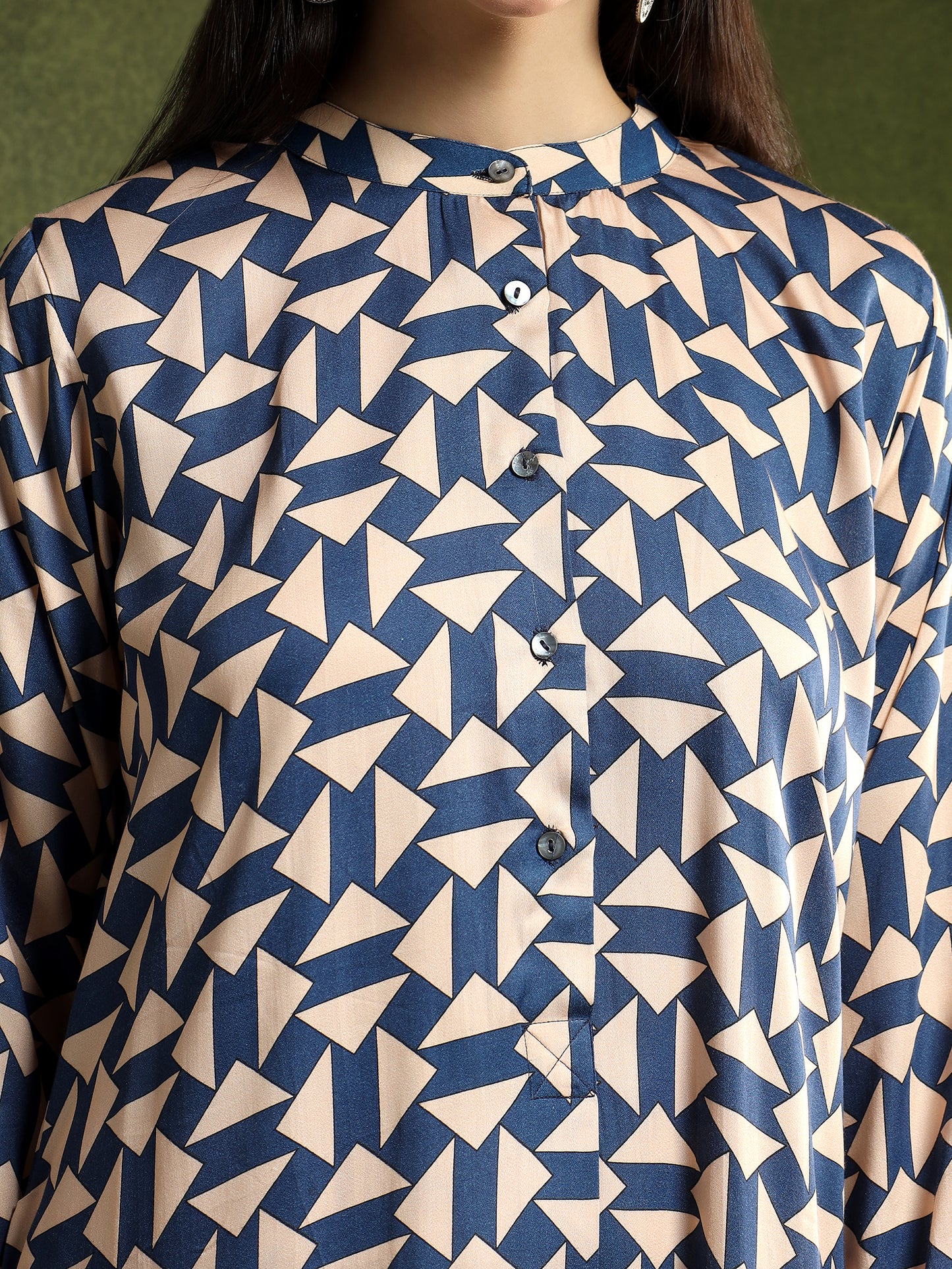 Patterned Kurta Dress