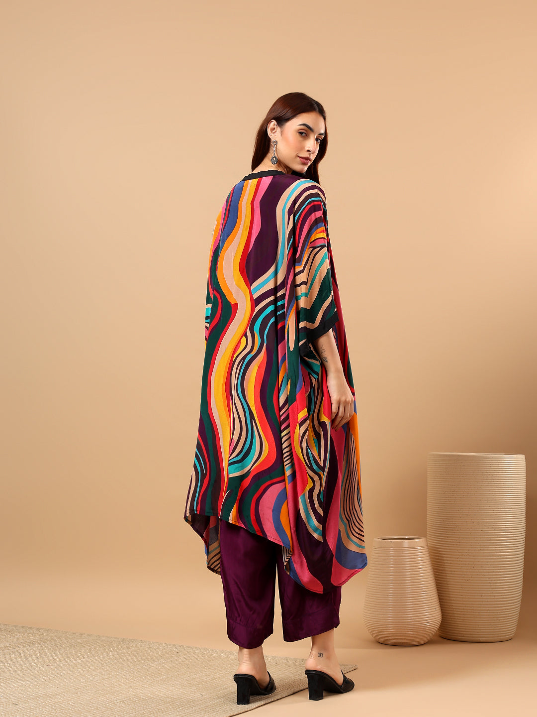 Malti colour abstract cord set