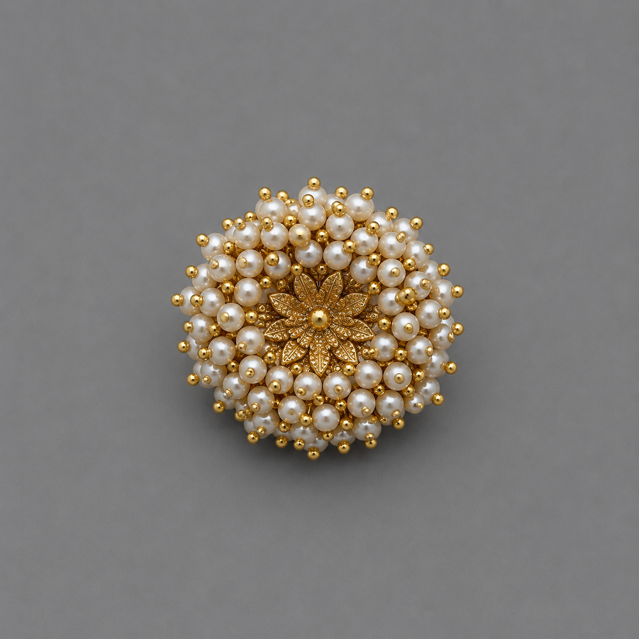 Semi-Precious Pearl Ring