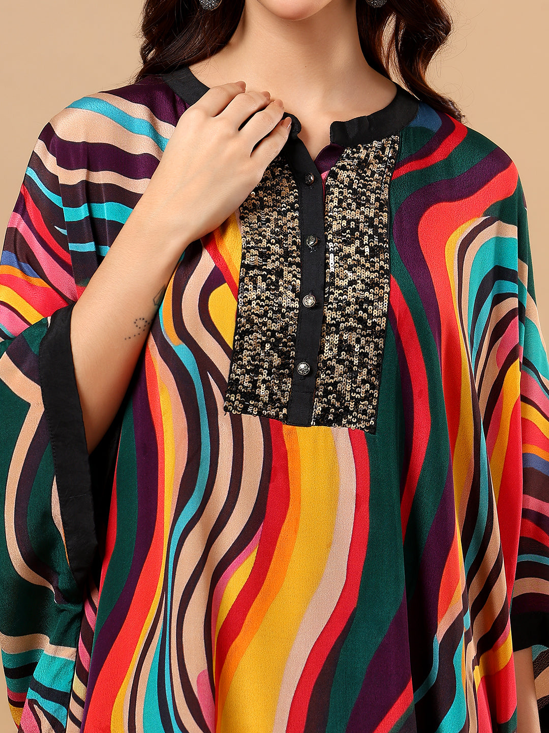 Malti colour abstract cord set
