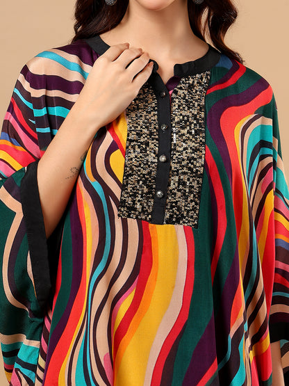 Malti colour abstract cord set
