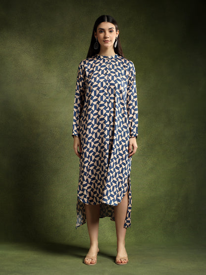 Patterned Kurta Dress