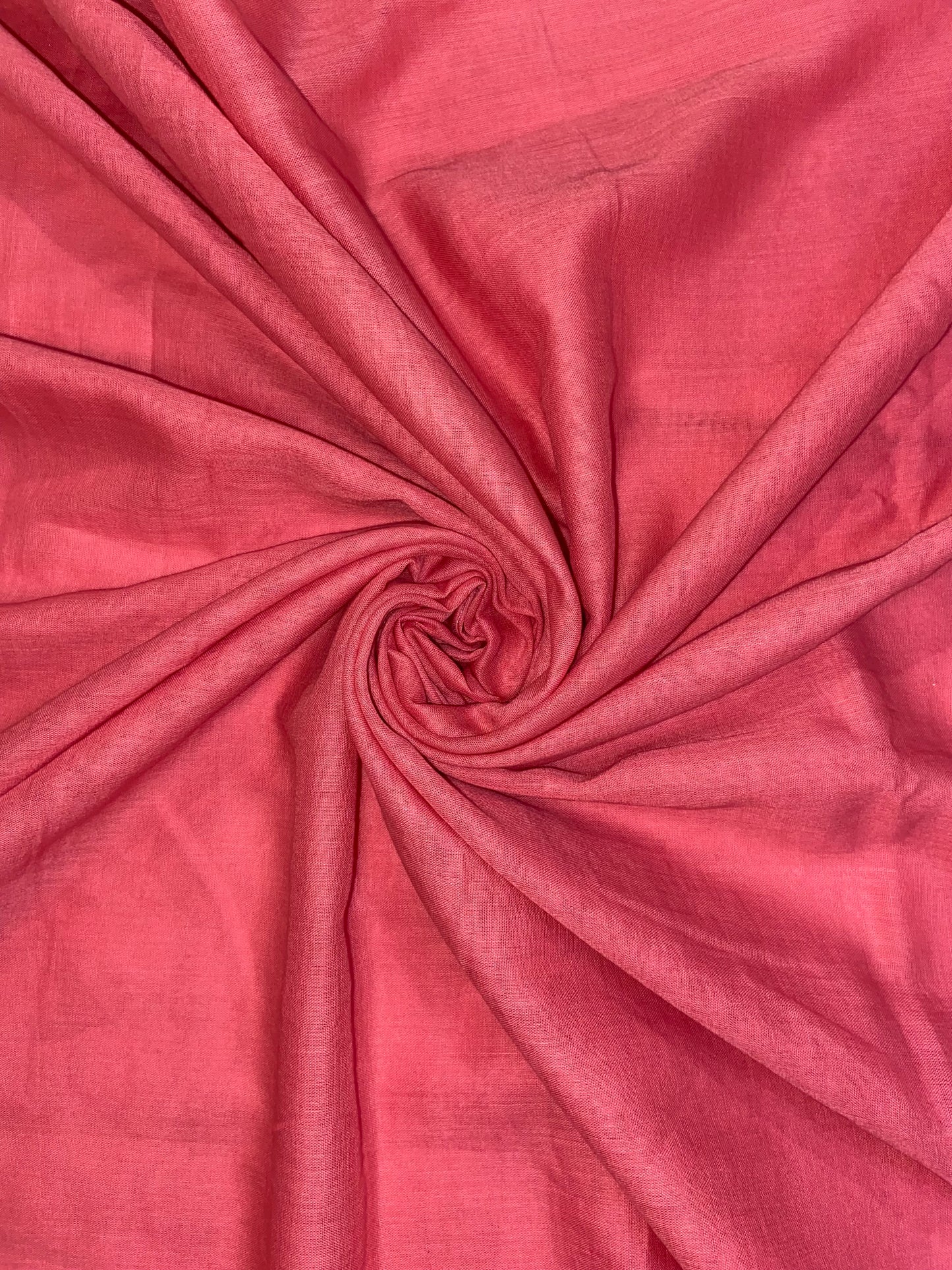 Pink Printed Cotton Unstitched Fabric