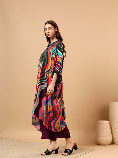 Malti colour abstract cord set
