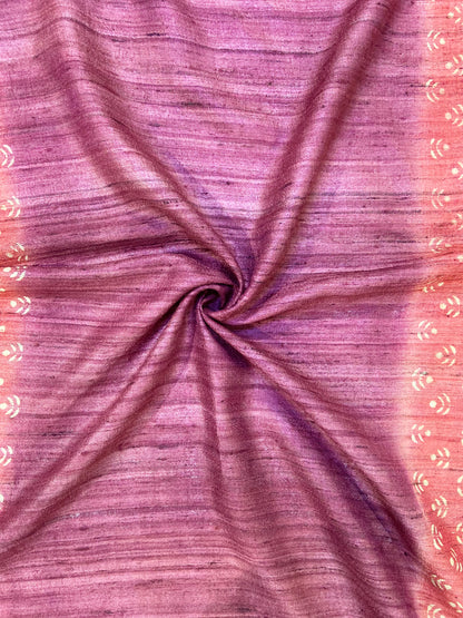 Red Printed Unstitched Fabric