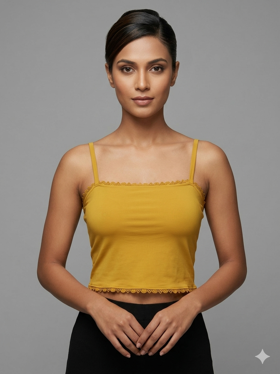 Yellow Lycra inner