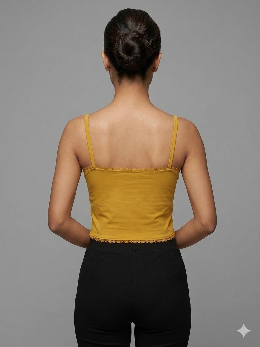 Yellow Lycra inner