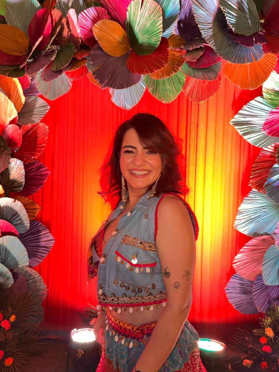 The Customised Bandhani Denim Fusion