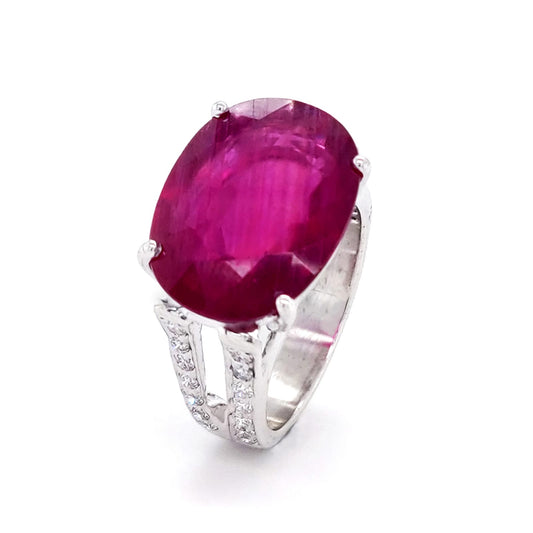 Ring Diamond Ruby